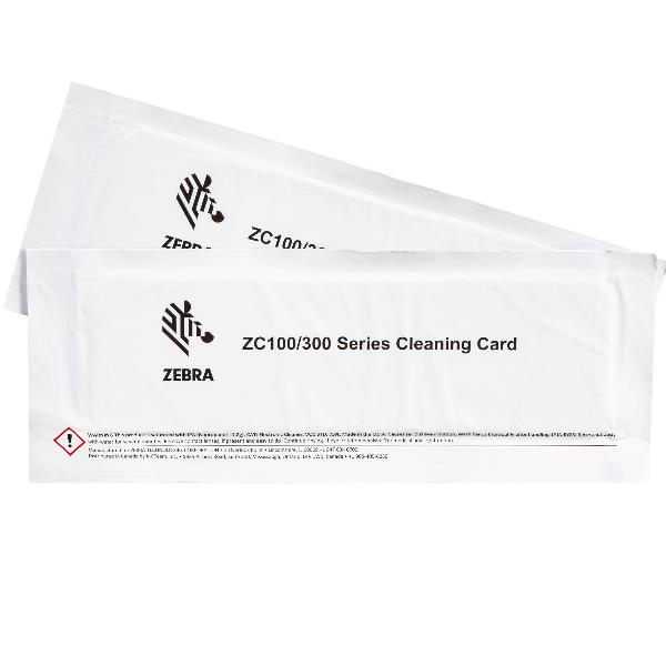 Zebra CLEANING CARD ZC100/ZC300 5 PZ.